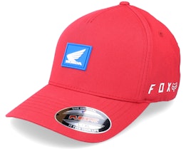 Honda Wing Hat Red Flexfit - Fox