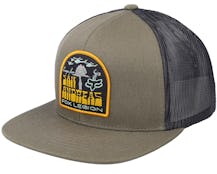 Replical Hat Olive/Black Trucker - Fox