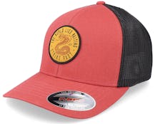 Going Pro Hat Red Clay/Black Flexfit - Fox