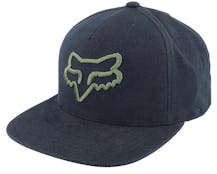 Instill 2.0 Hat Black/Green Snapback - Fox
