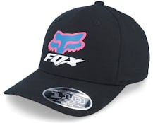 Kids Morphic 110 Hat Black Adjustable - Fox