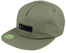Source Adjustable Hat Olive Green Strapback - Fox
