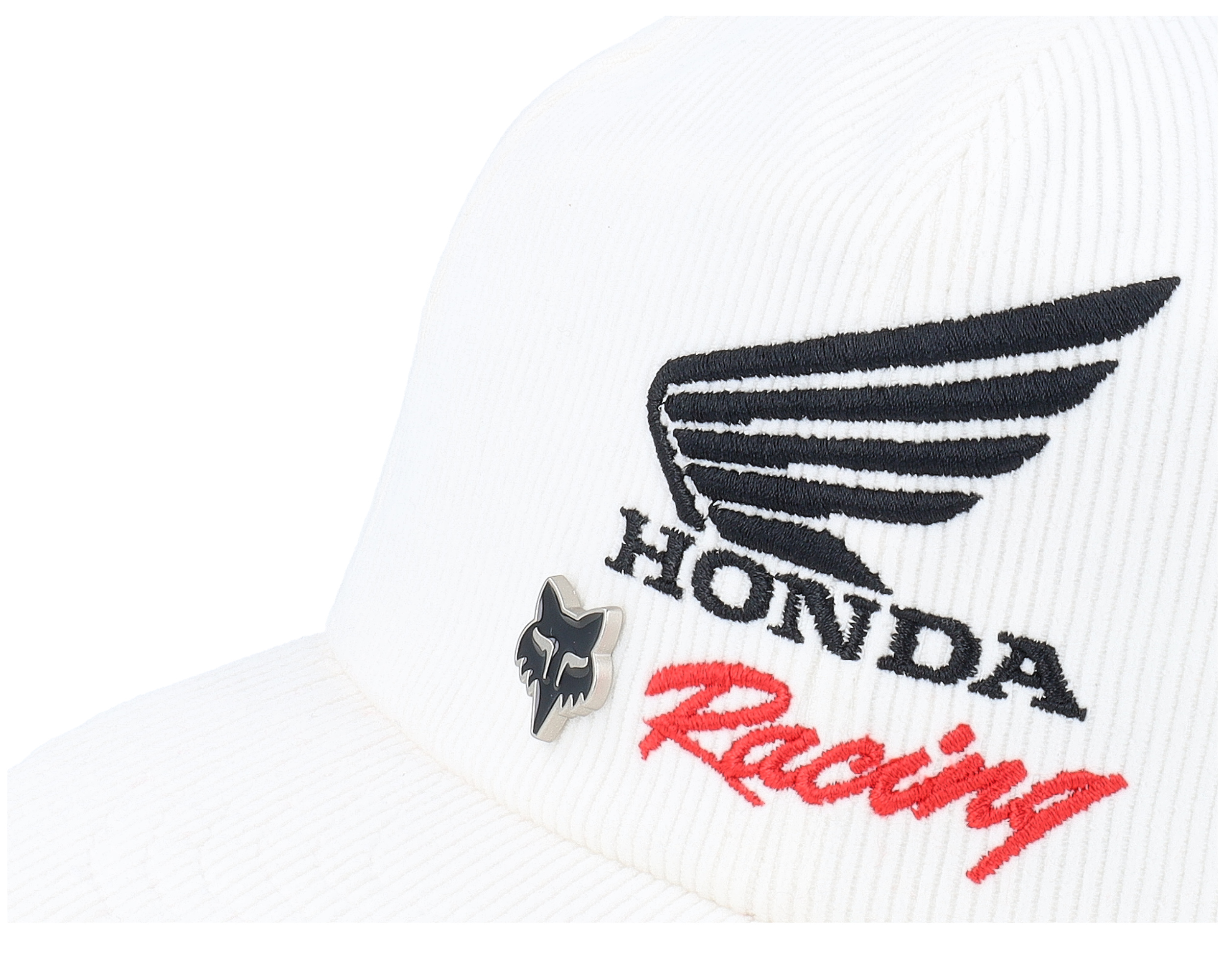 Honda Racing Cord White Snapback