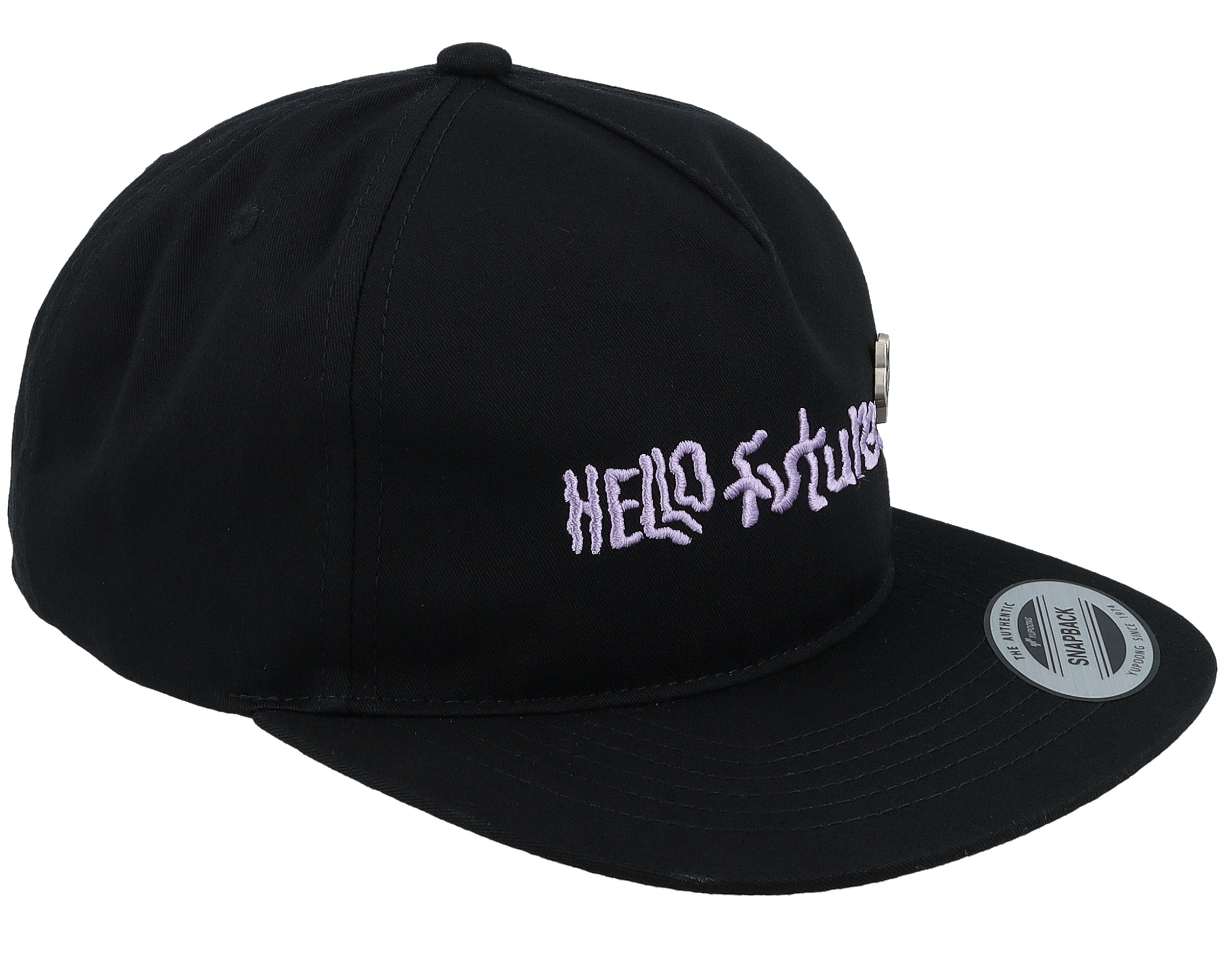 Hello Future Black Snapback | Hatstoreworld.com