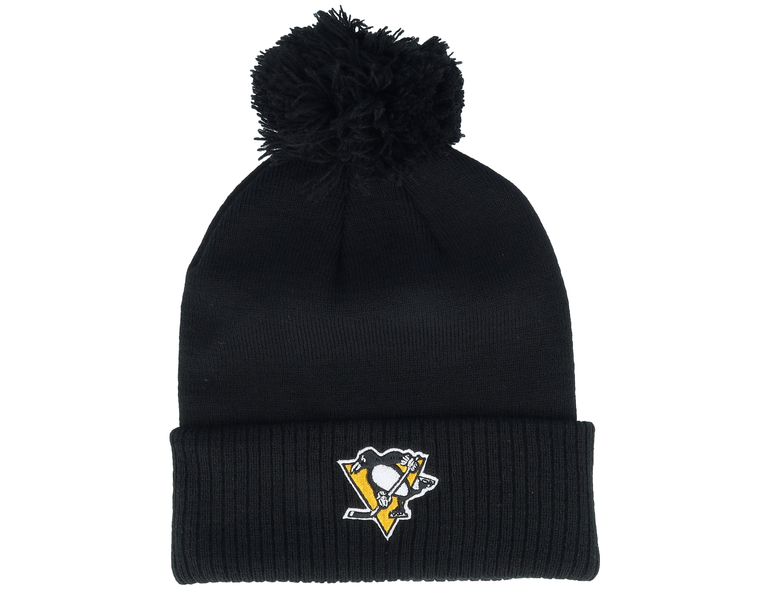 Pittsburgh Penguins NHL adidas Unisex Black Meshback Hat