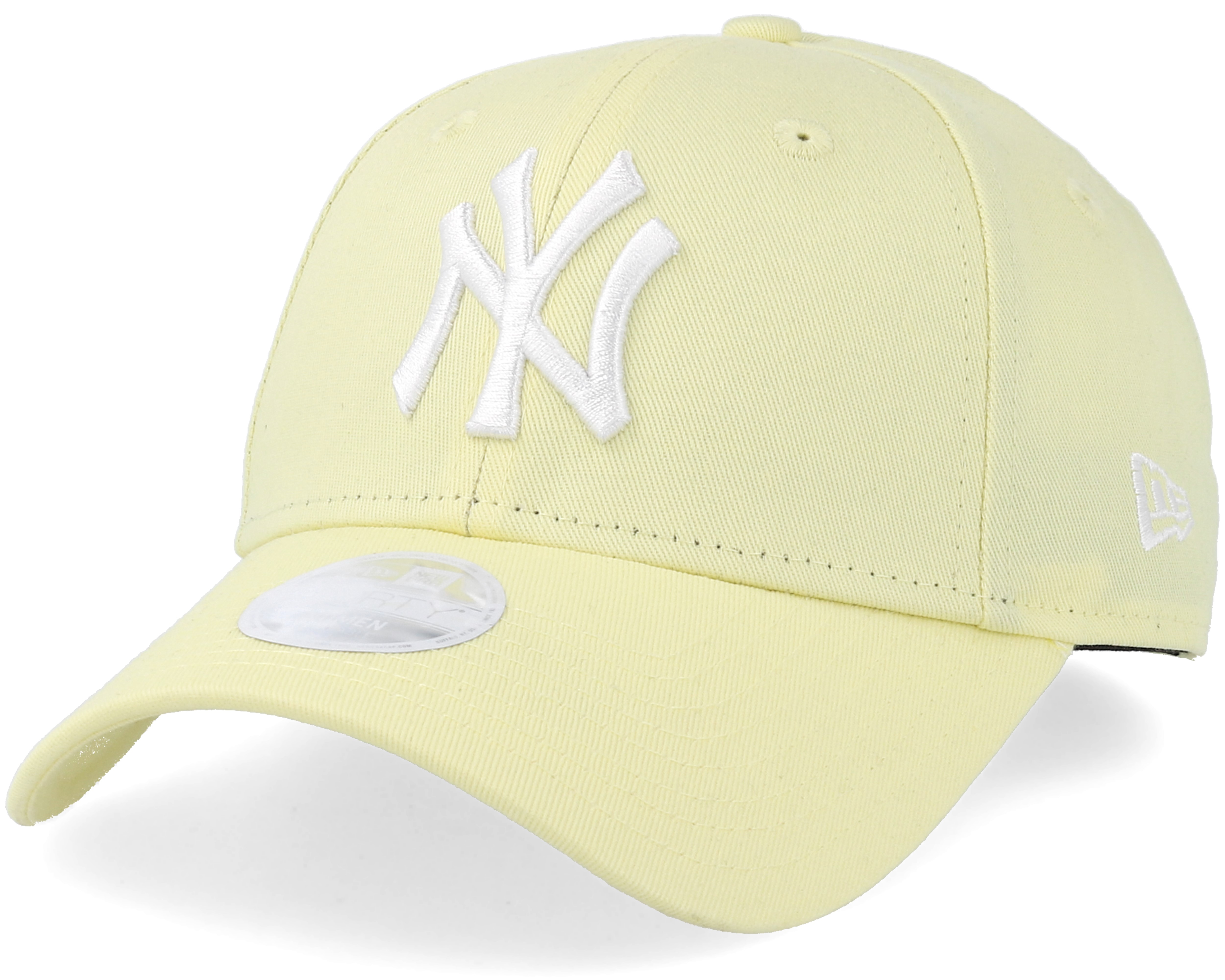 light yellow cap