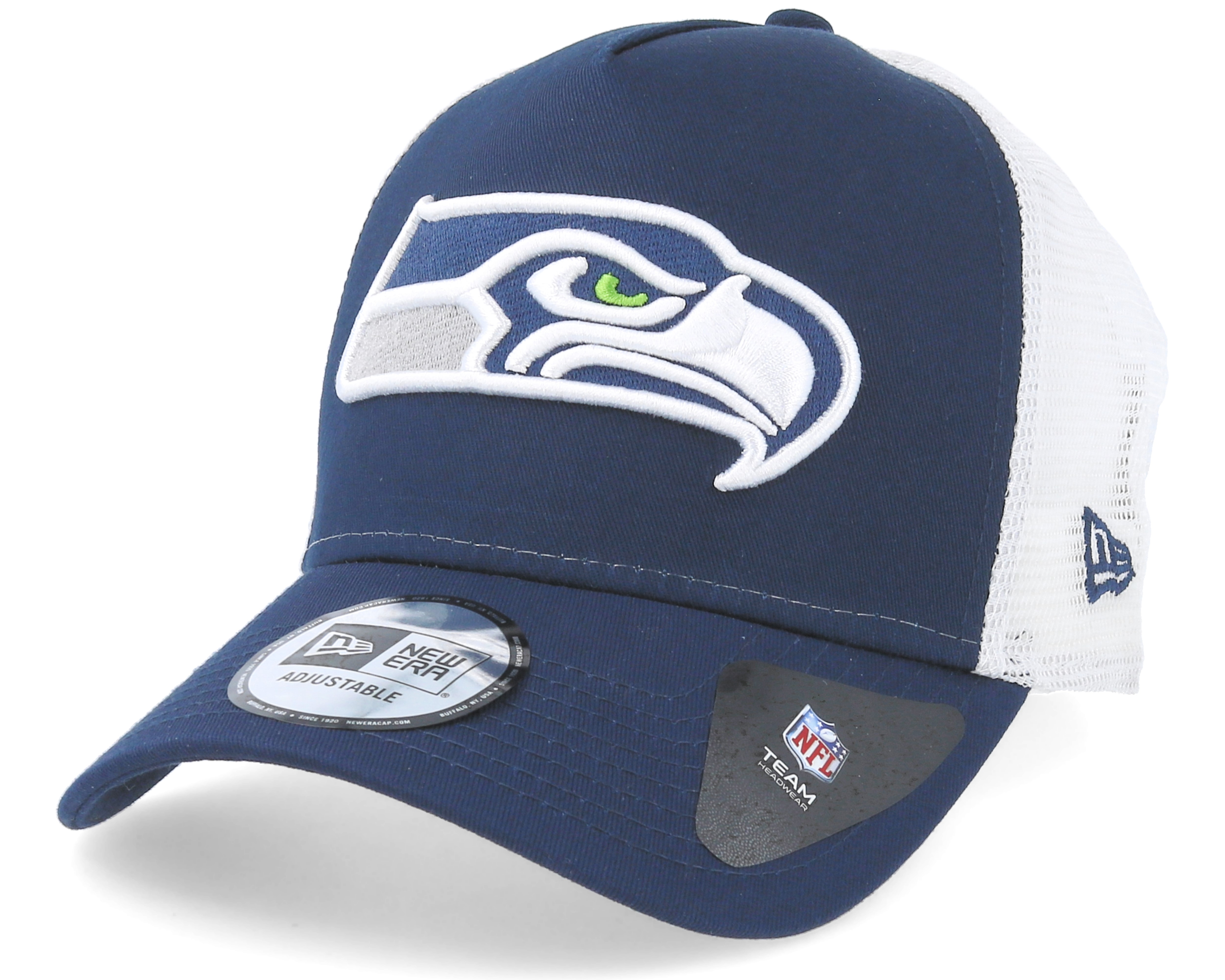 Seattle Seahawks Team Essential Navy Trucker - New Era cap