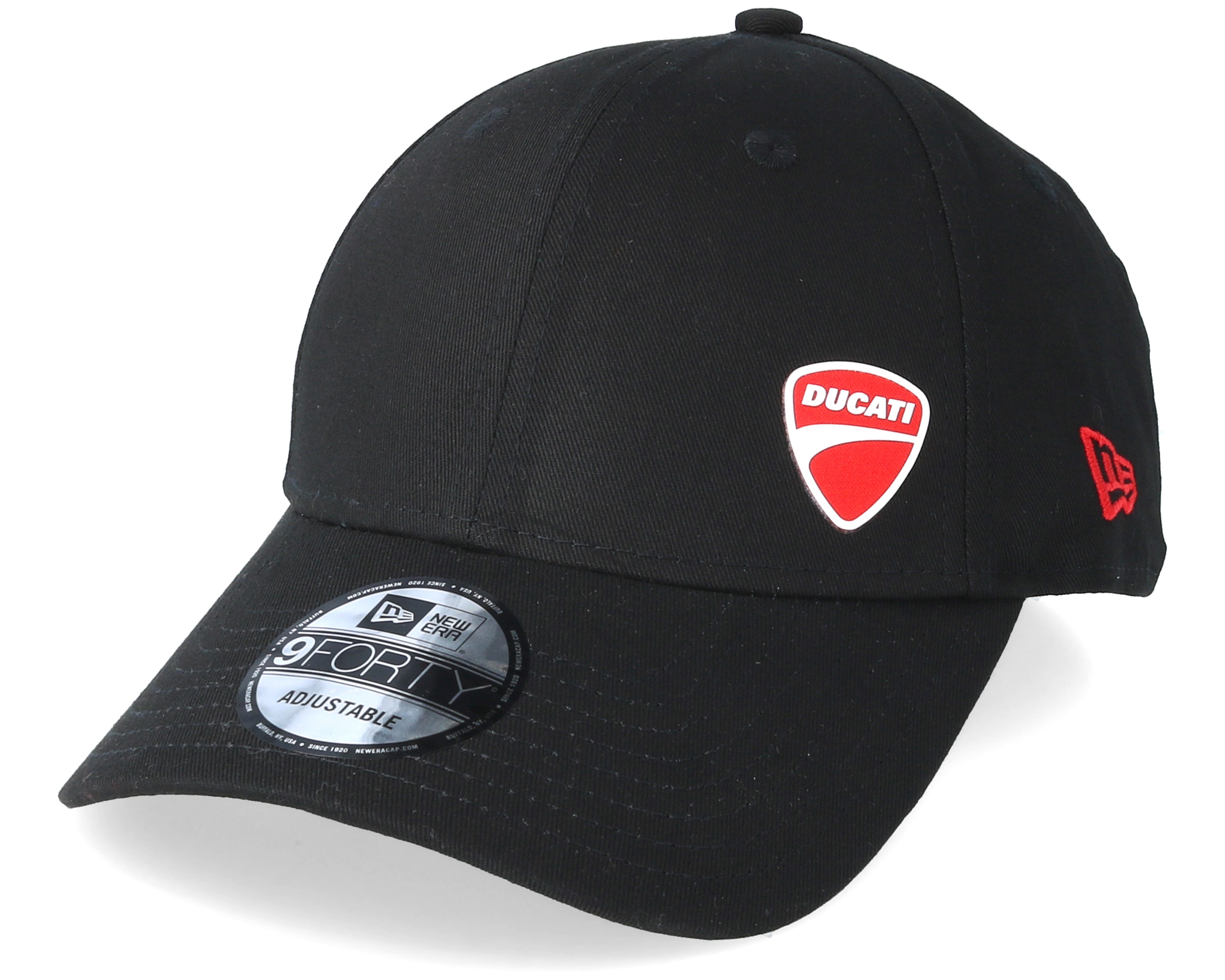 Flawless Logo 9Forty Ducati Adjustable - New Era cap | Hatstoreworld.com