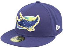 Tampa Bay Rays Acperf Alt 2018 Navy Fitted - New Era