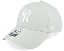 New York Yankees Mvp Steel Grey Adjustable - 47 Brand