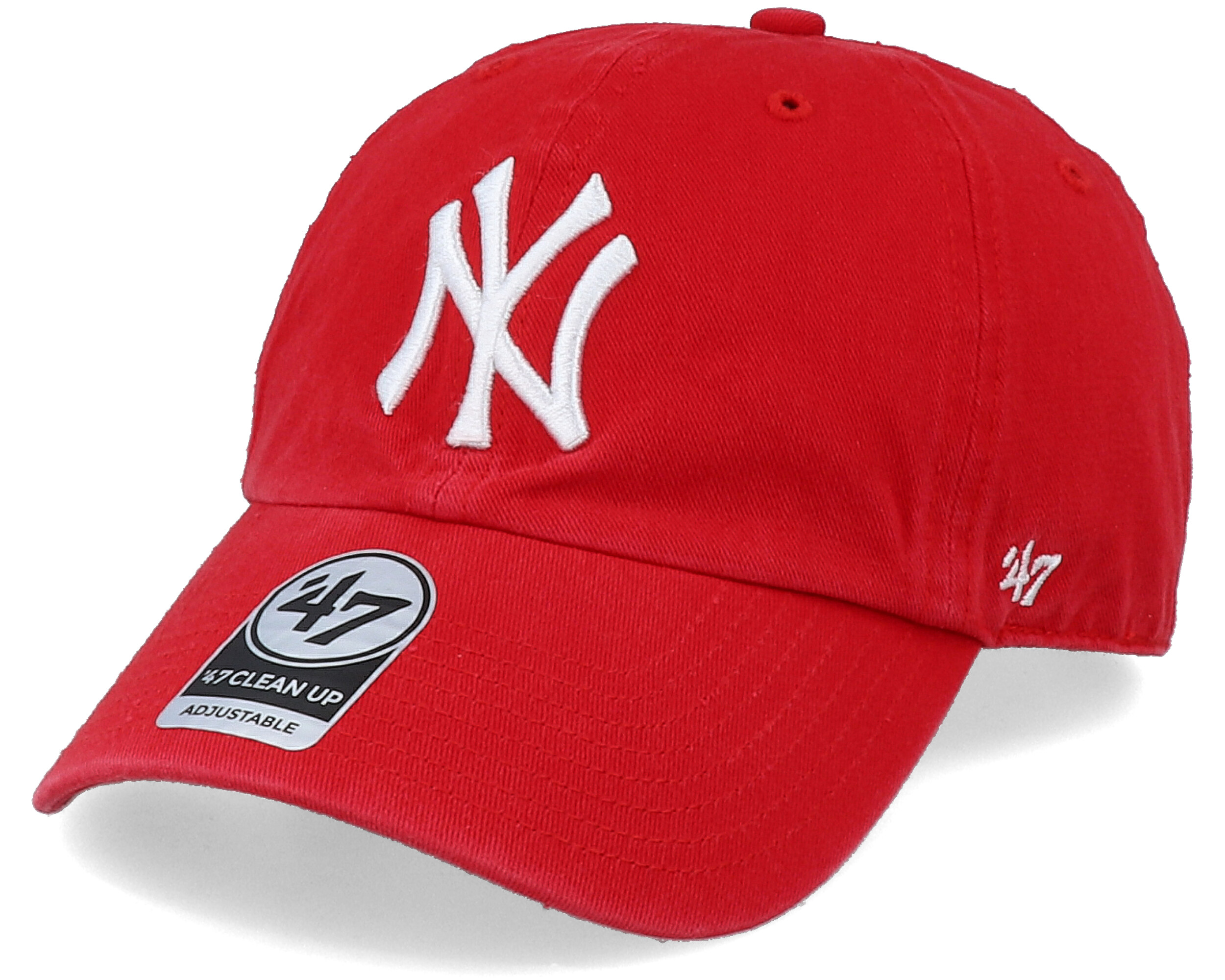 New York Yankees Clean Up Red/White Adjustable - 47 Brand cap ...