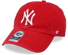New York Yankees Clean Up Red/White Adjustable - 47 Brand