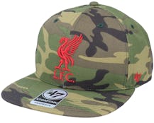 Liverpool FC Grove Captain Camo Snapback - 47 Brand