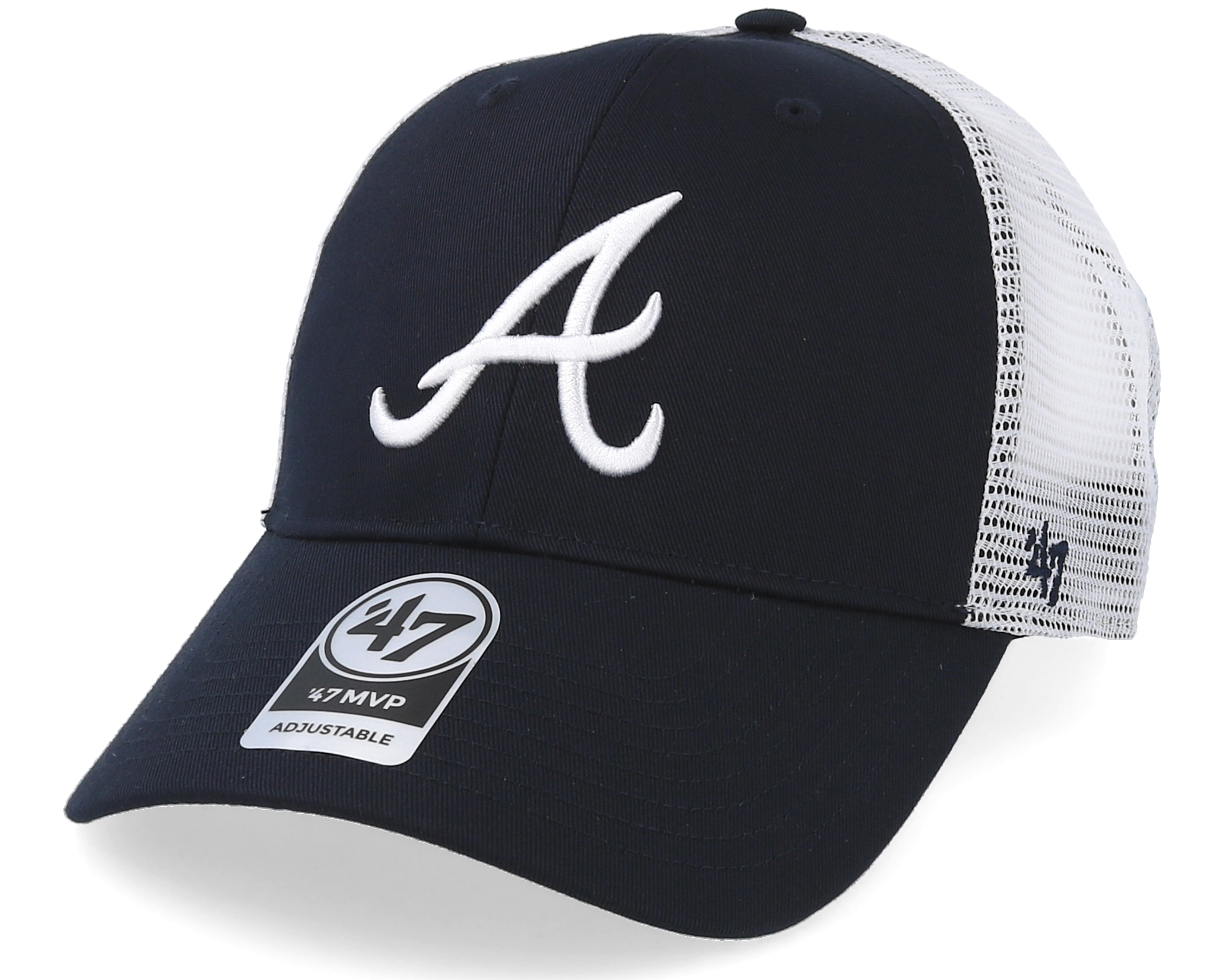 47 Women's Atlanta Braves Navy Branson MVP Trucker Hat