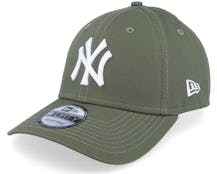 New York Yankees League Essential 9Forty Olive/White Adjustable - New Era