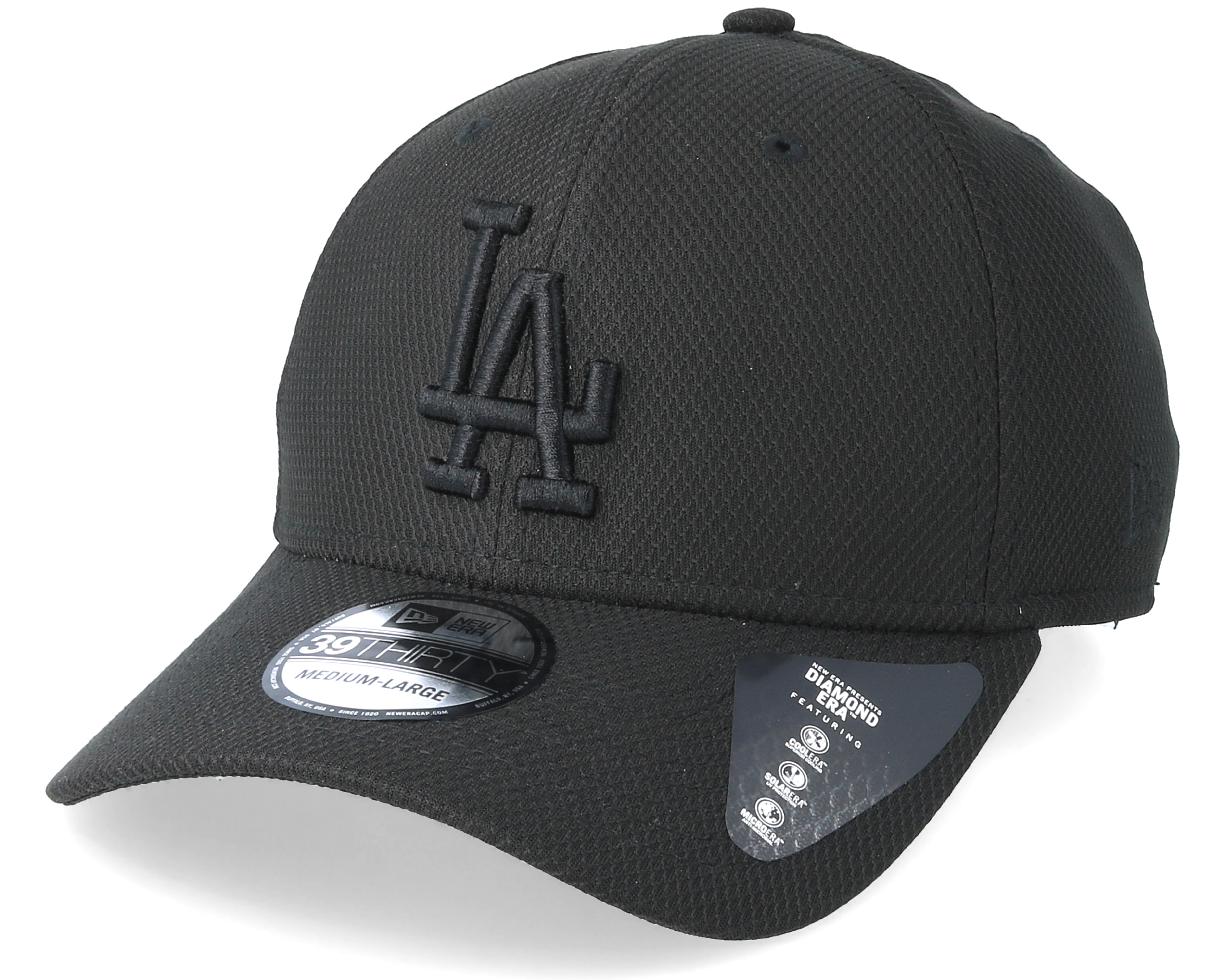 Los Angeles Dodgers schwarz New Era 39Thirty Diamond Cap 