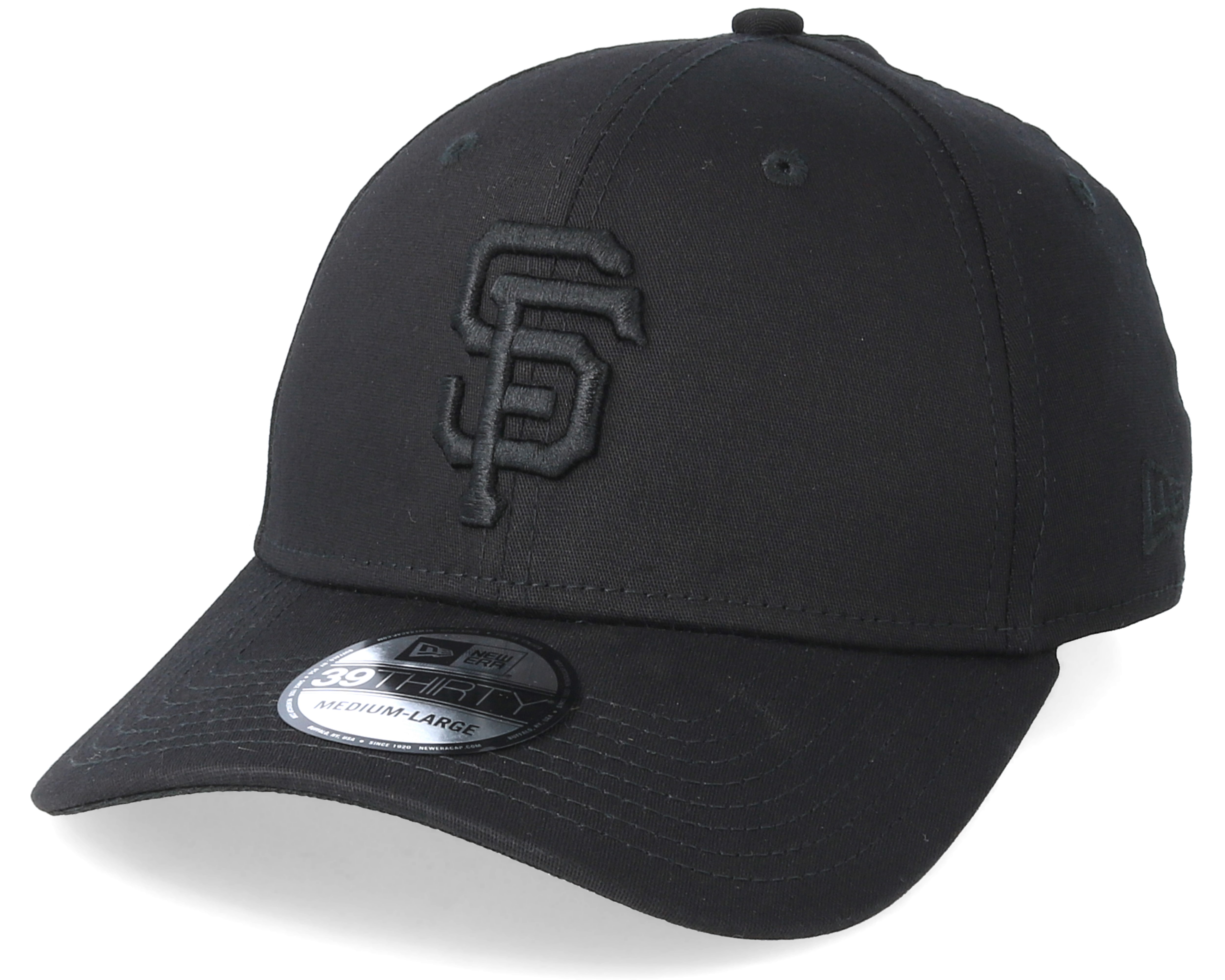San Francisco Giants New Era Hat Mens Medium/Large Flex Fit 39Thirty Black  MLB 海外 即決