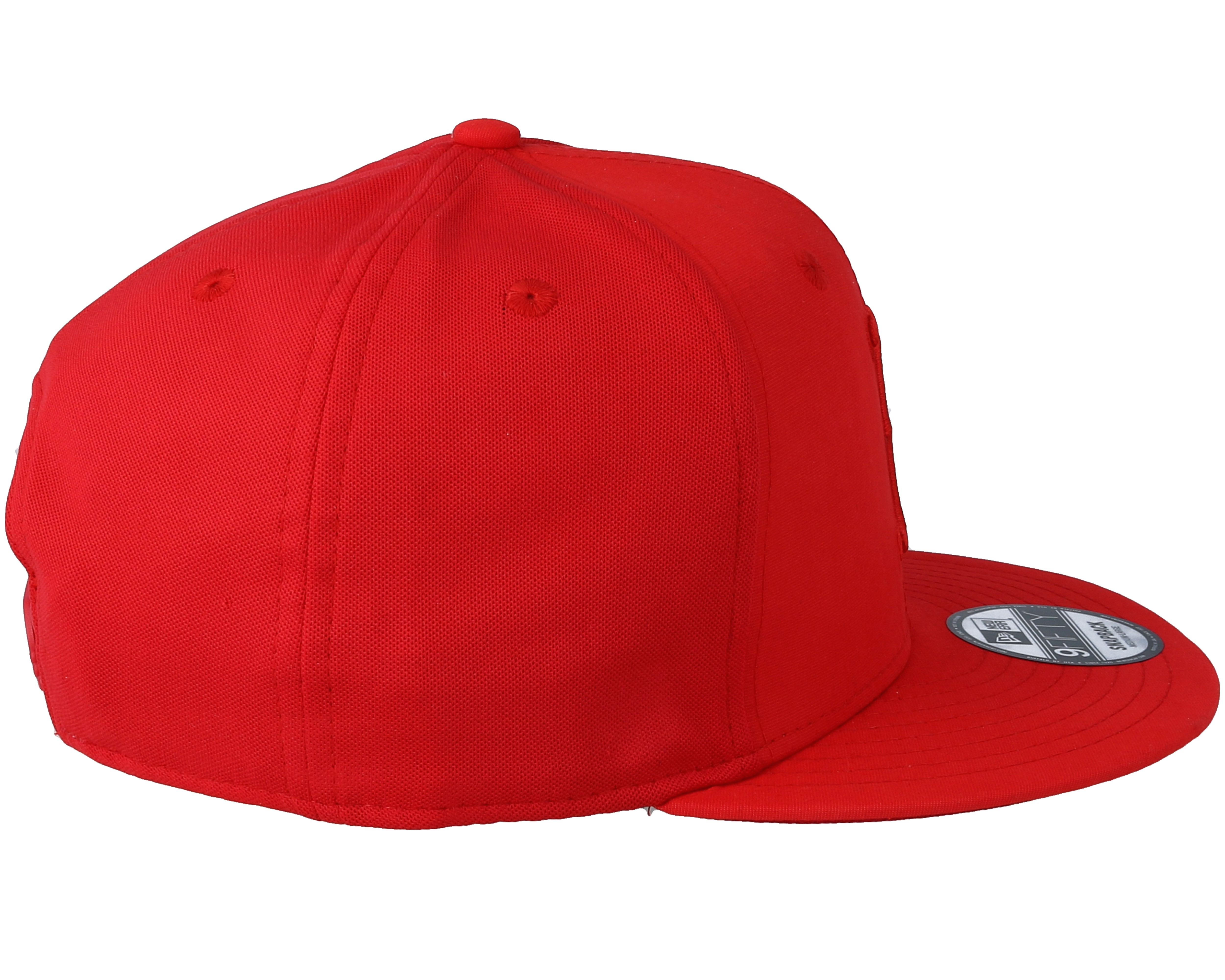 red snapback new era