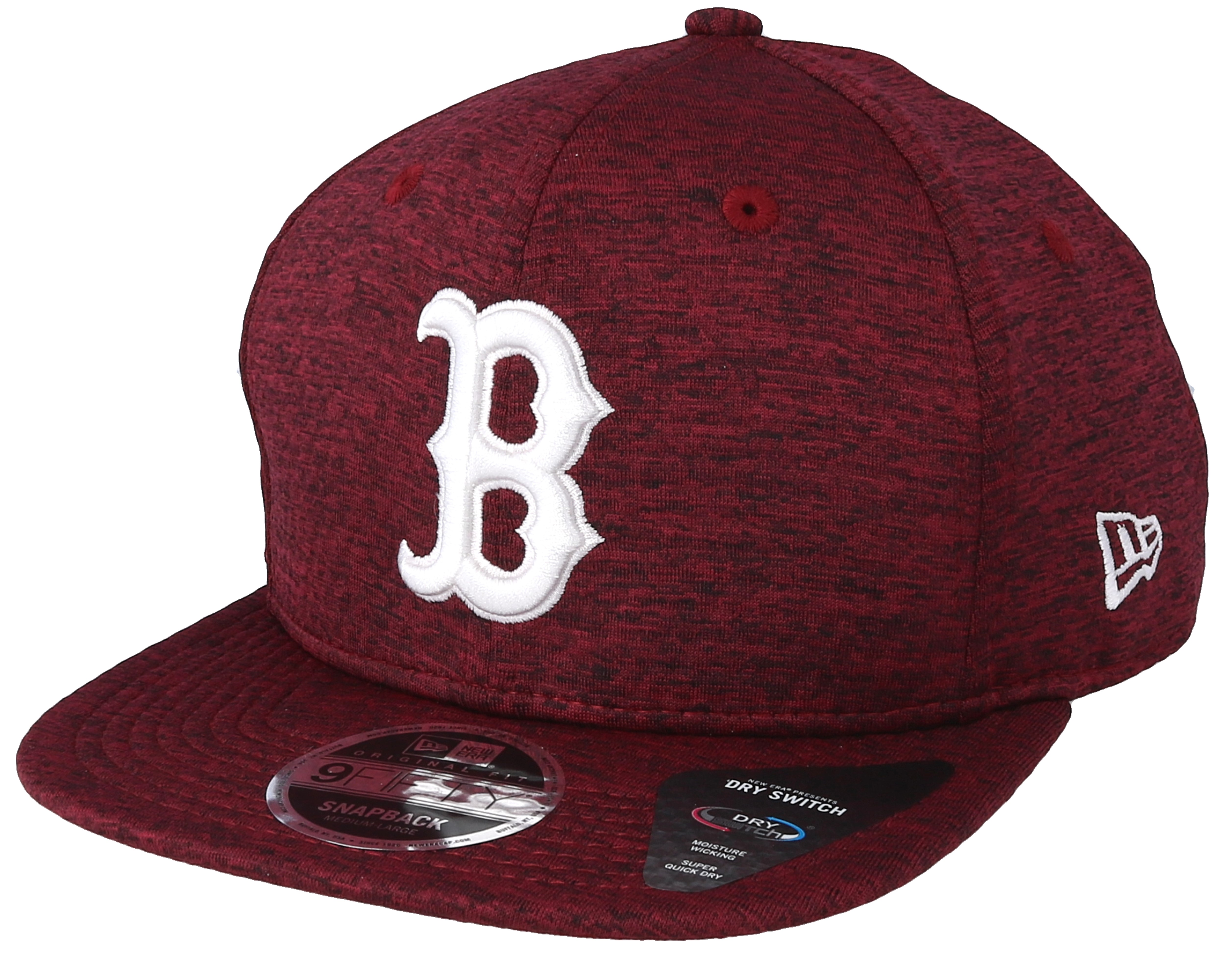 Boston Red Sox 9Fifty Dry Switch Red Snapback | Hatstoreworld.com
