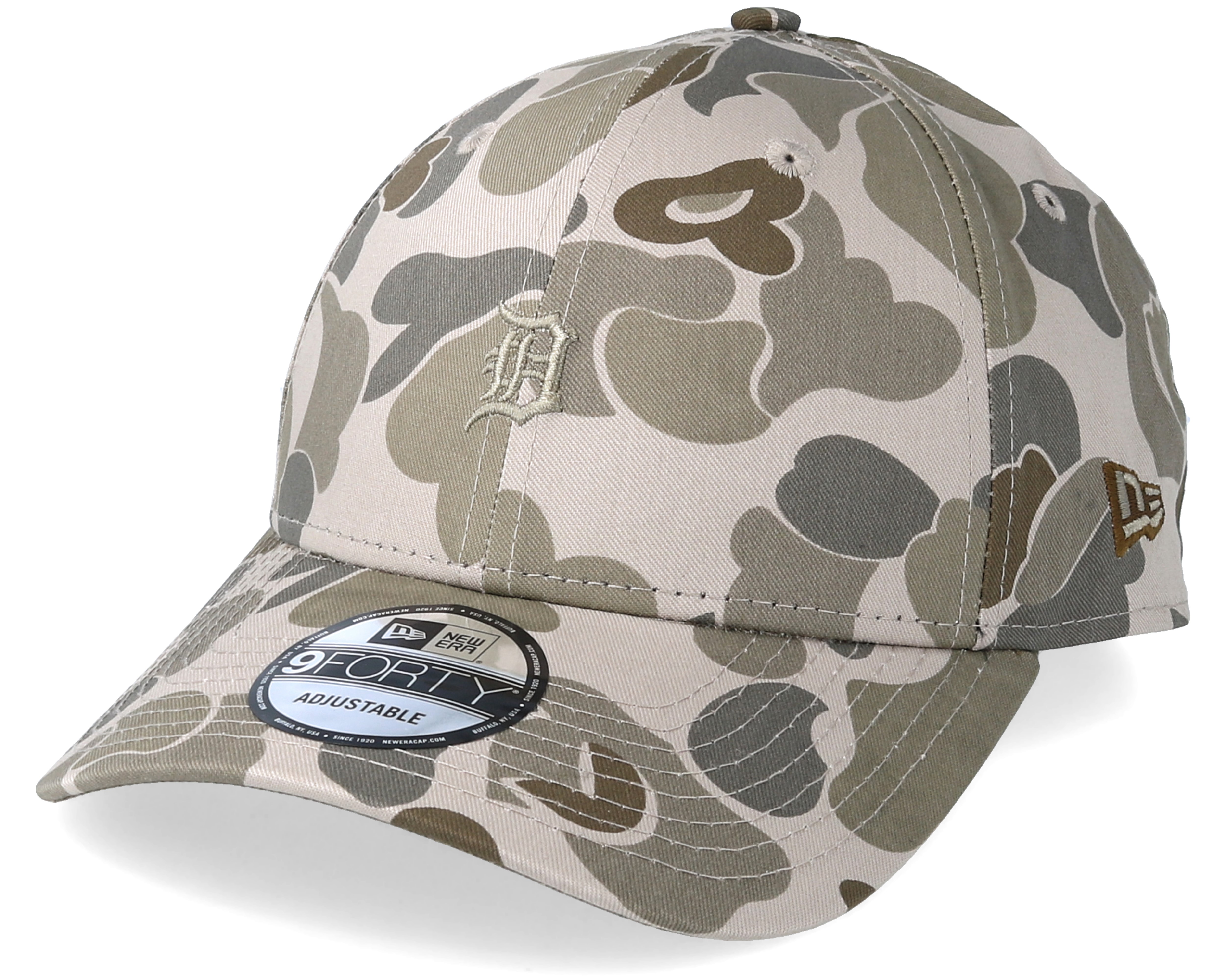 ’47 Detroit Tigers Camo Baseball Hat