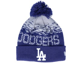 Los Angeles Dodgers Sport Knit Navy/Silver Pom - New Era