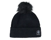 Winter Blur Beanie Black Pom
