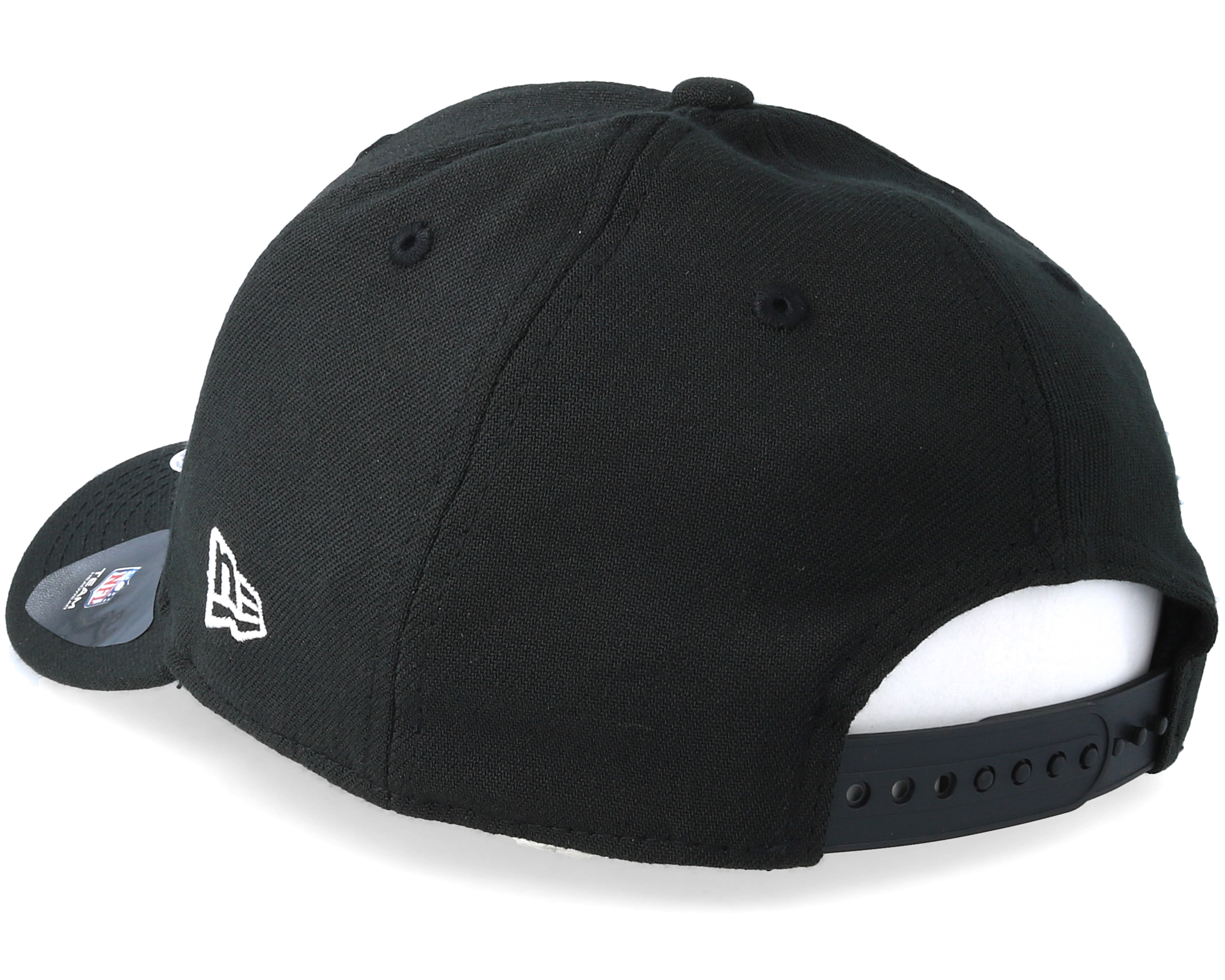 raiders white snapback