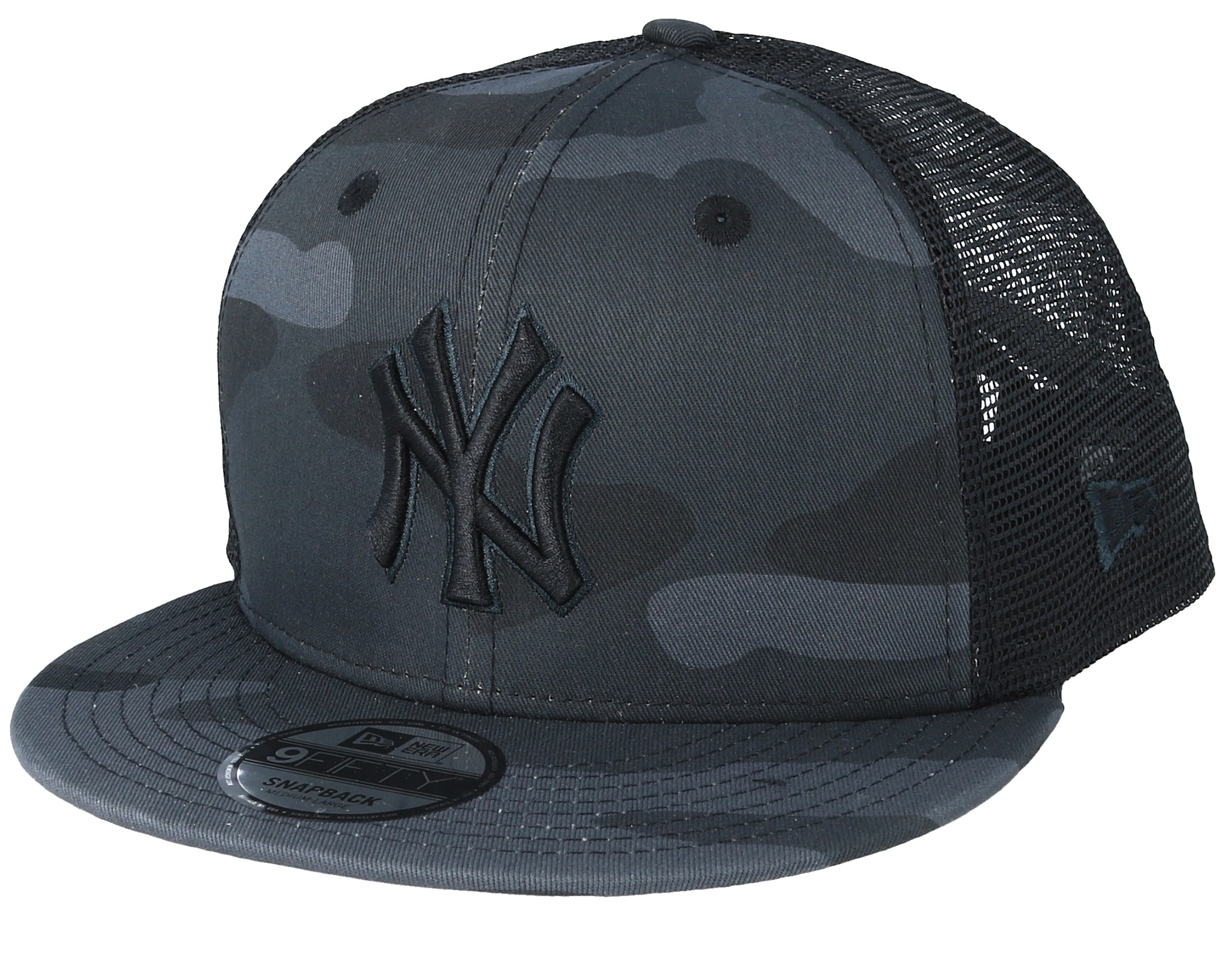 New York Yankees League Essential Team 9Fifty Black Camo/Black