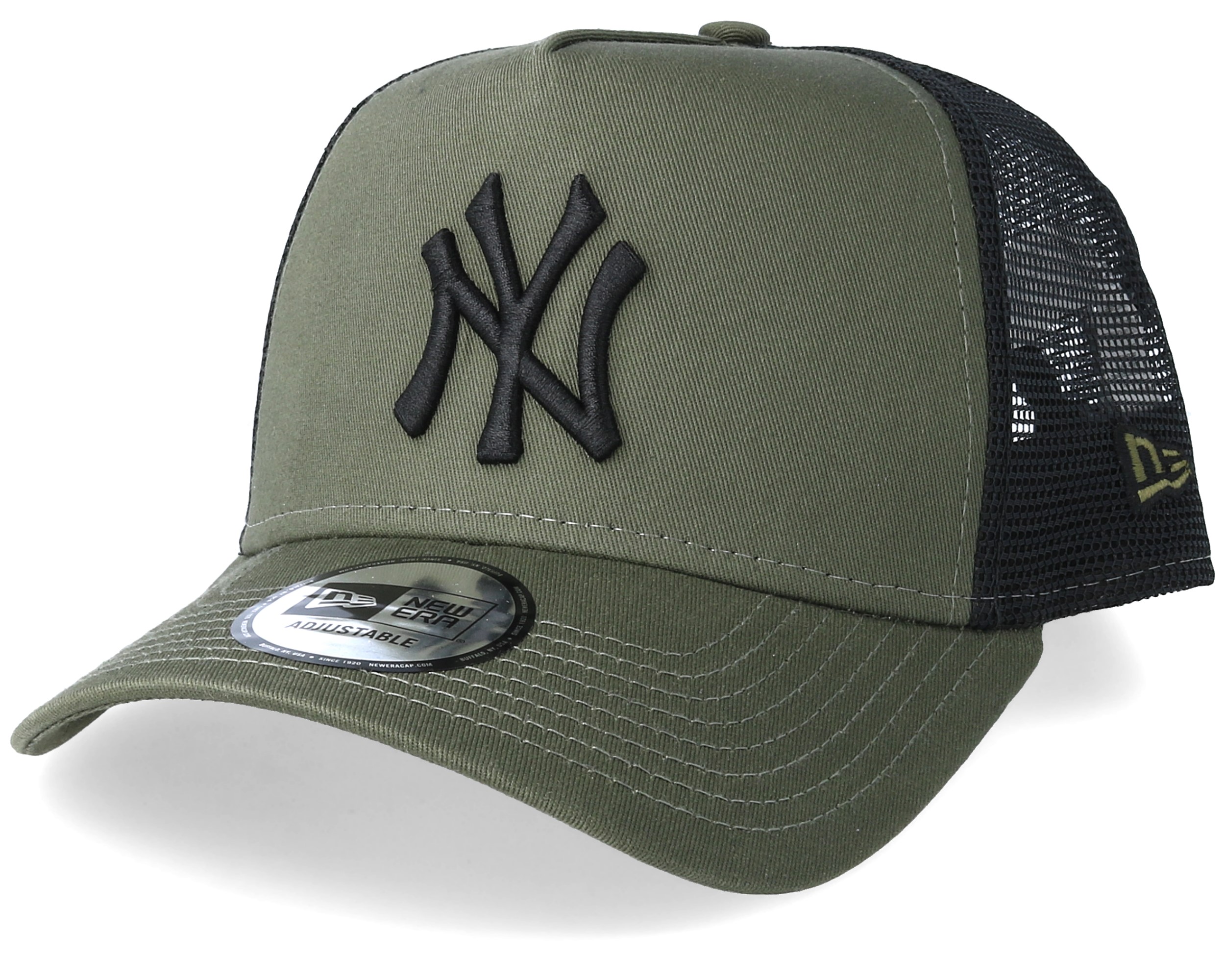 New York Yankees League Essential Dark Green/Black Trucker - New Era ...