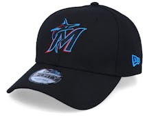 Miami Marlins The League 9Forty Black Adjustable - New Era