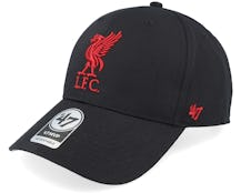 Liverpool FC Raised Basic Mvp Black Adjustable - 47 Brand
