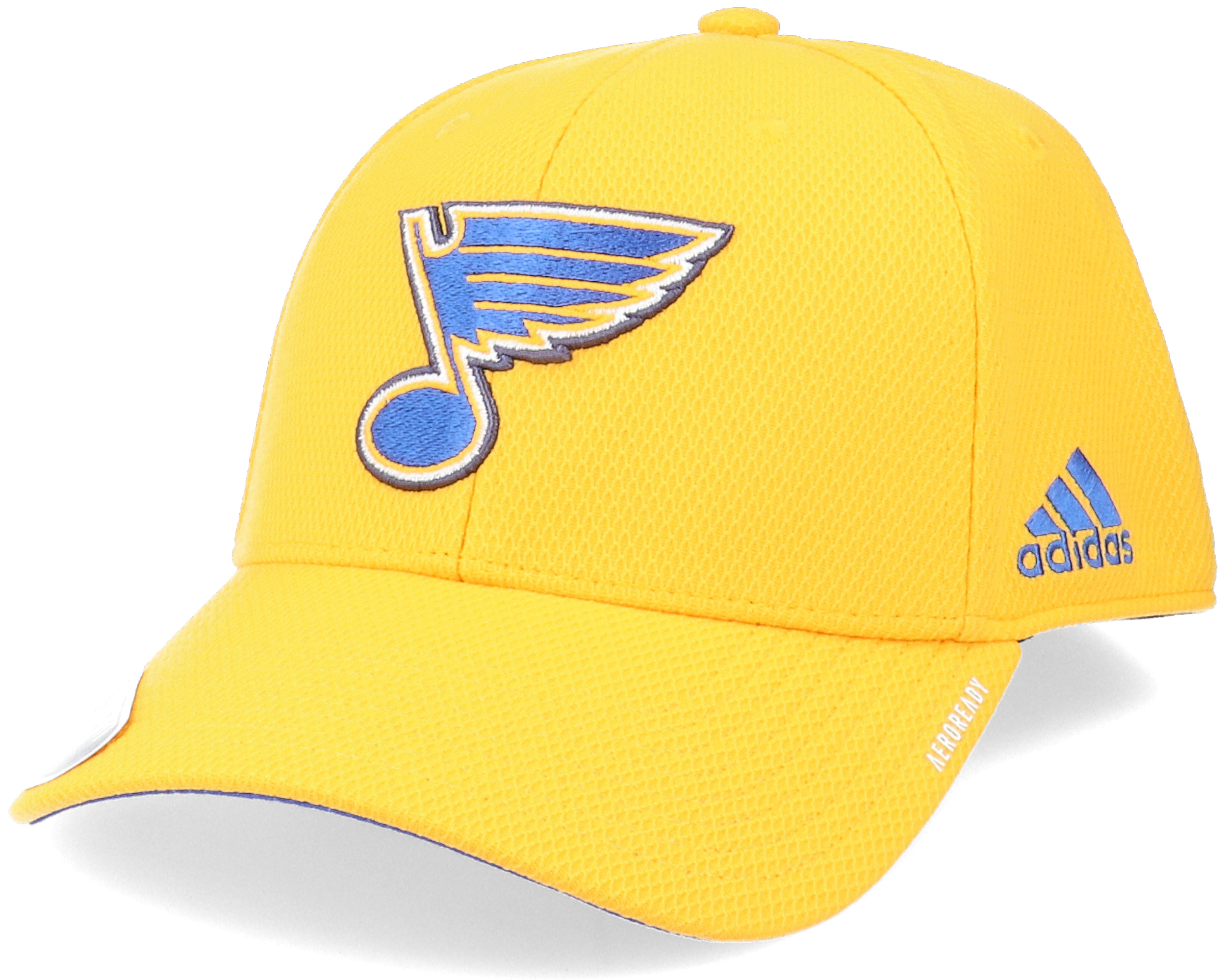 St. Louis Blues Coach Structured Yellow Flexfit - Adidas cap