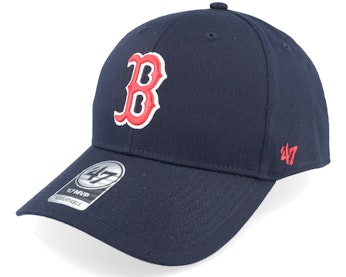 Boston Red Sox Raised Basic Mvp Navy Adjustable