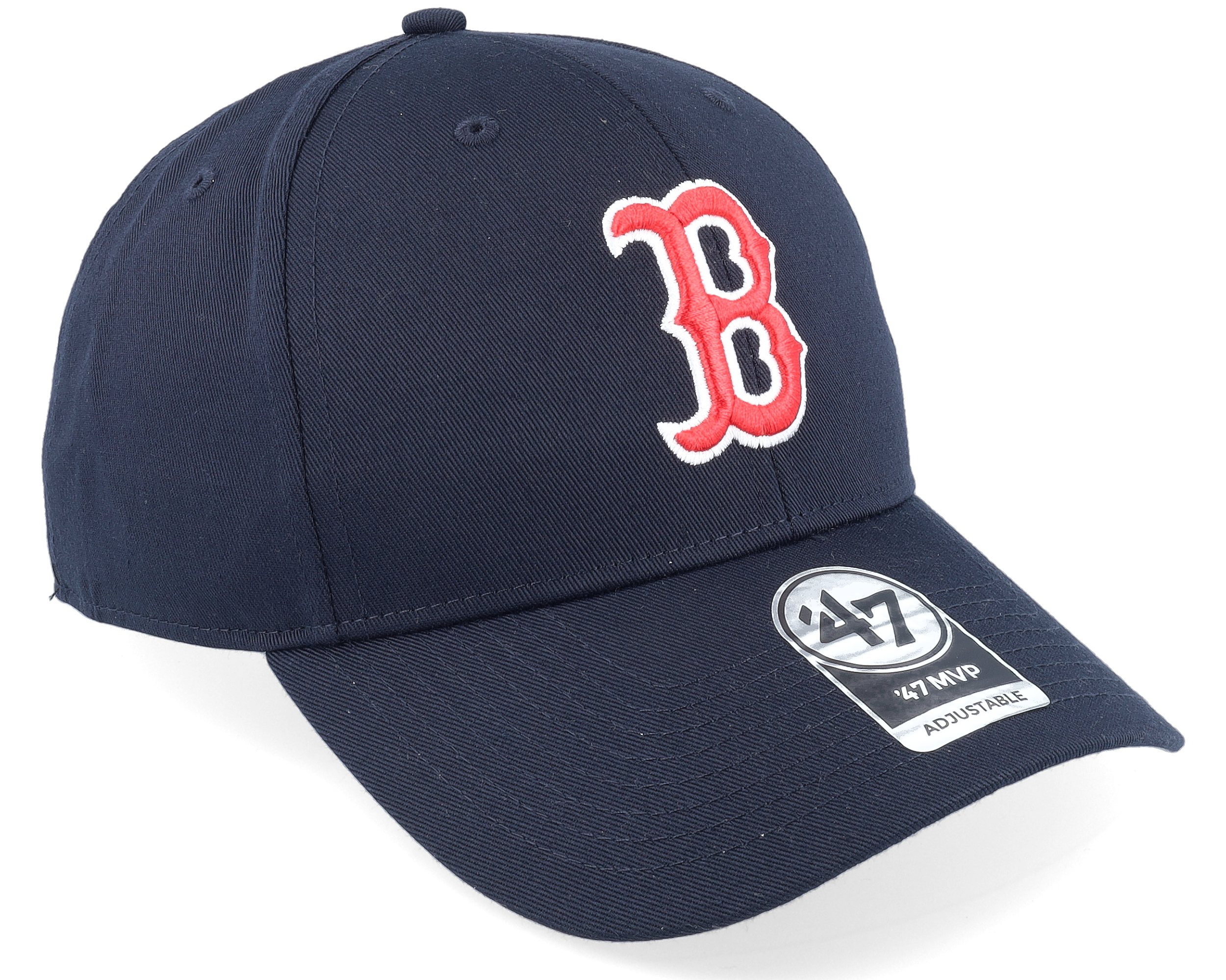 Navy Custom Hats 47 Brand Boston Red Sox Raised Basic Mvp Navy