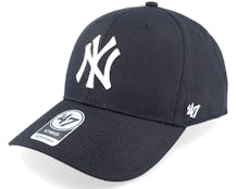 New York Yankees Raised Basic Mvp Black Adjustable - 47 Brand