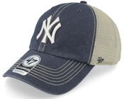 New York Yankees Trawler Clean Up Vintage Navy Trucker