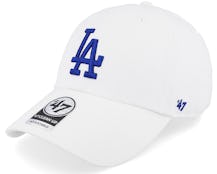 Los Angeles Dodgers MLB Clean Up White Dad Cap - 47 Brand