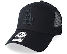 Los Angeles Dodgers Branson 47 Mvp Black/Black Trucker - 47 Brand