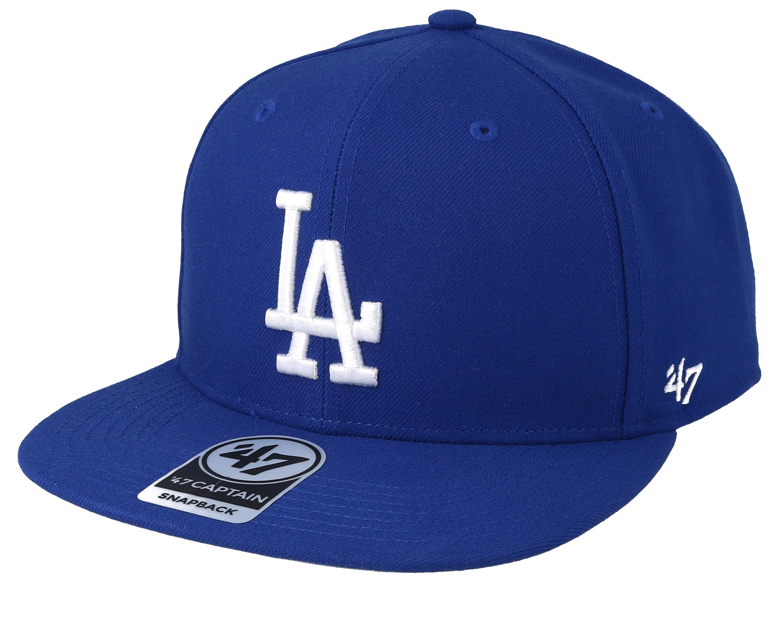 Los Angeles Dodgers No Shot Royal Snapback '47 Brand