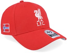 Liverpool Norway Sure Shot Mvp Red/White Adjustable - 47 Brand