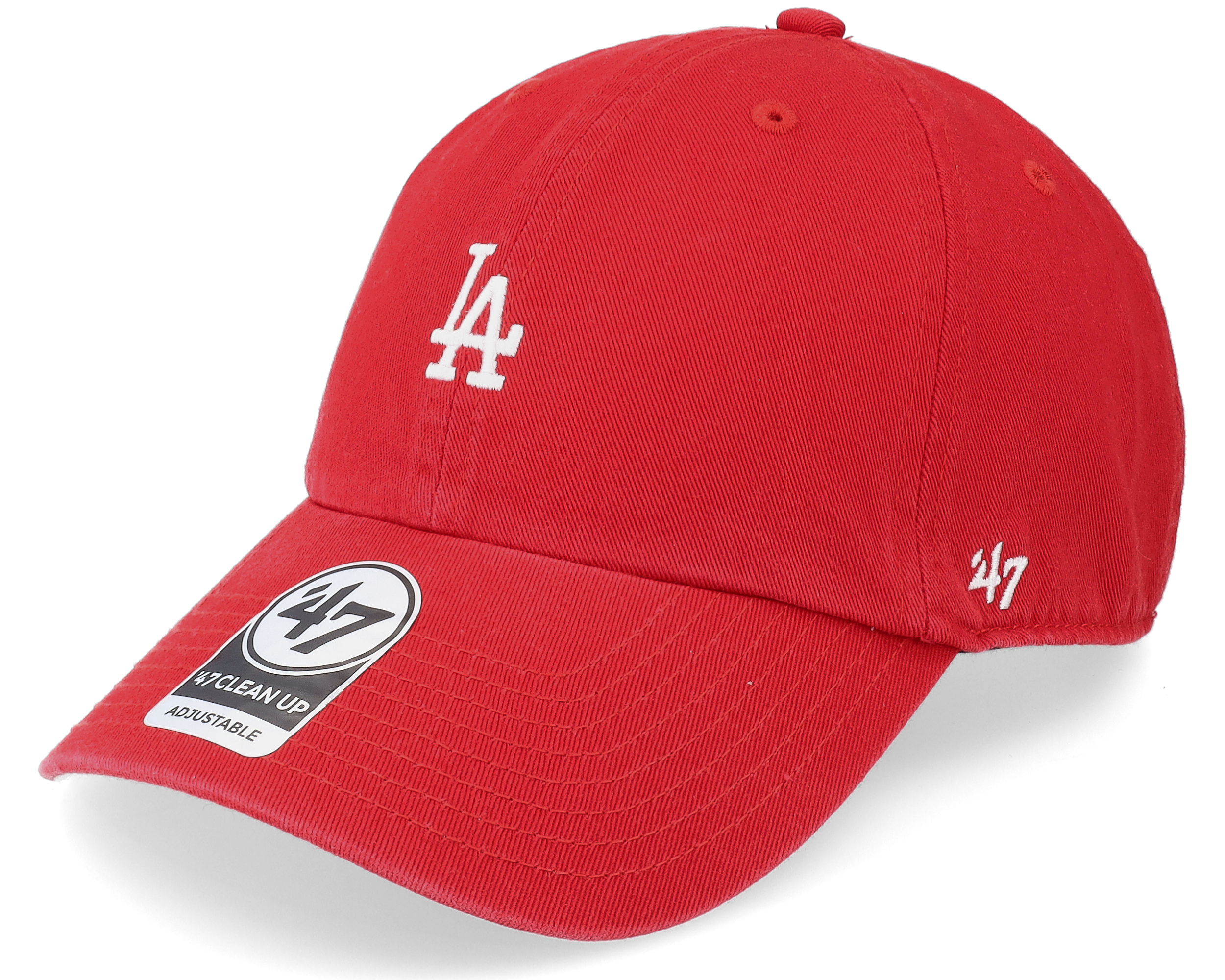 47 Los Angeles Dodgers Clean Up Dad Hat Baseball Cap - Red