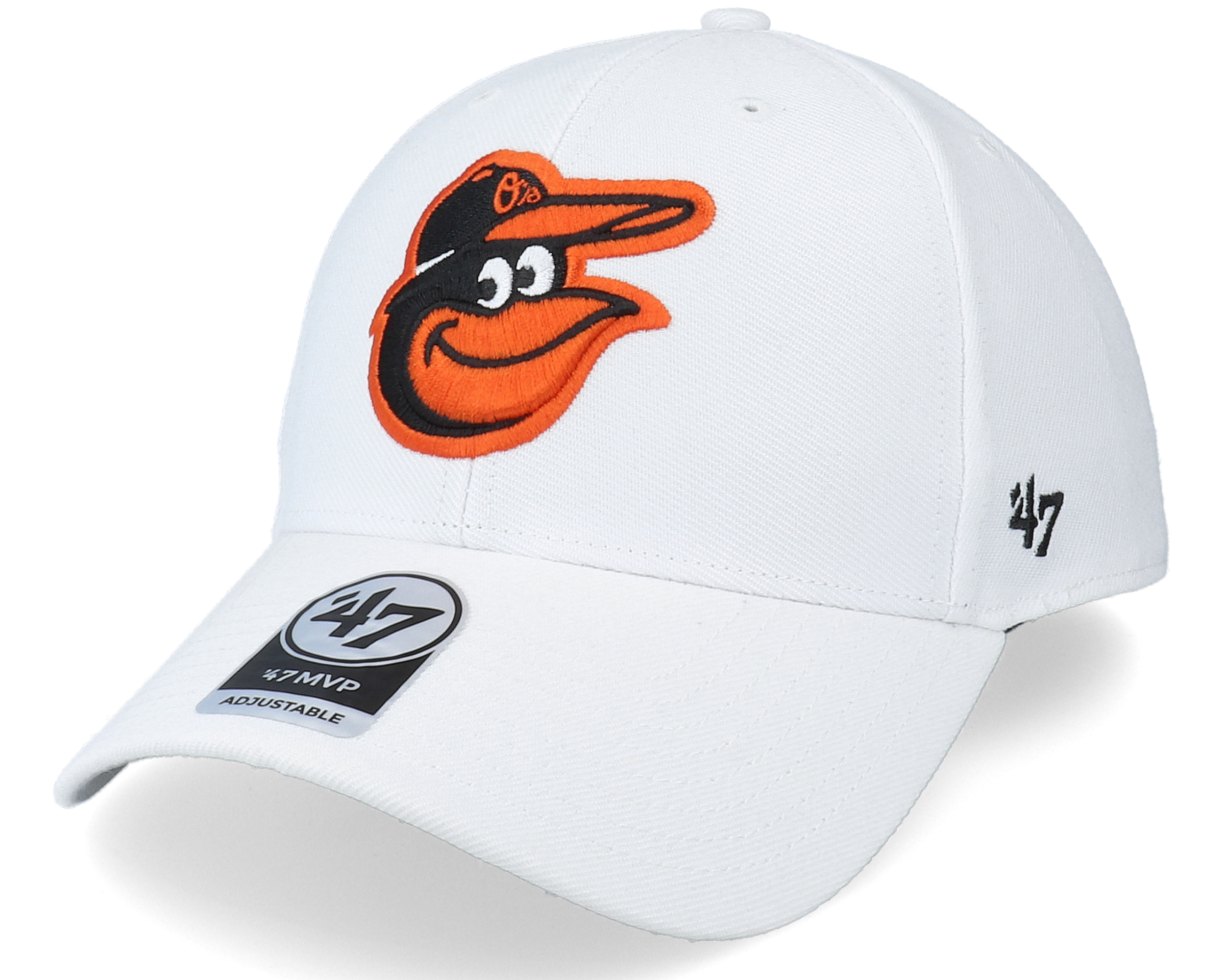 Baltimore Orioles Mvp White Adjustable - 47 Brand cap