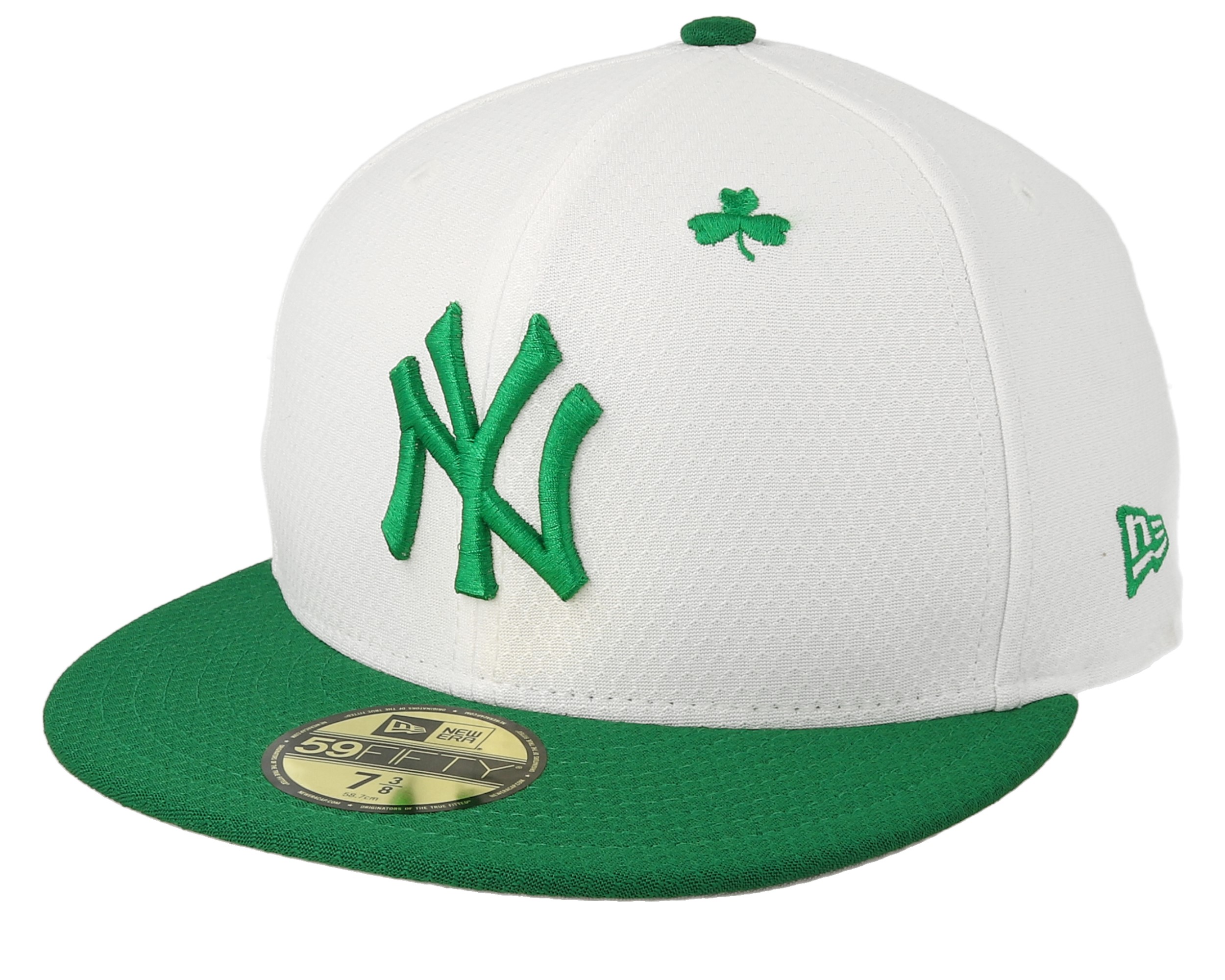 New York Yankees MLB19 59Fifty Of St. Pats Day White/Green