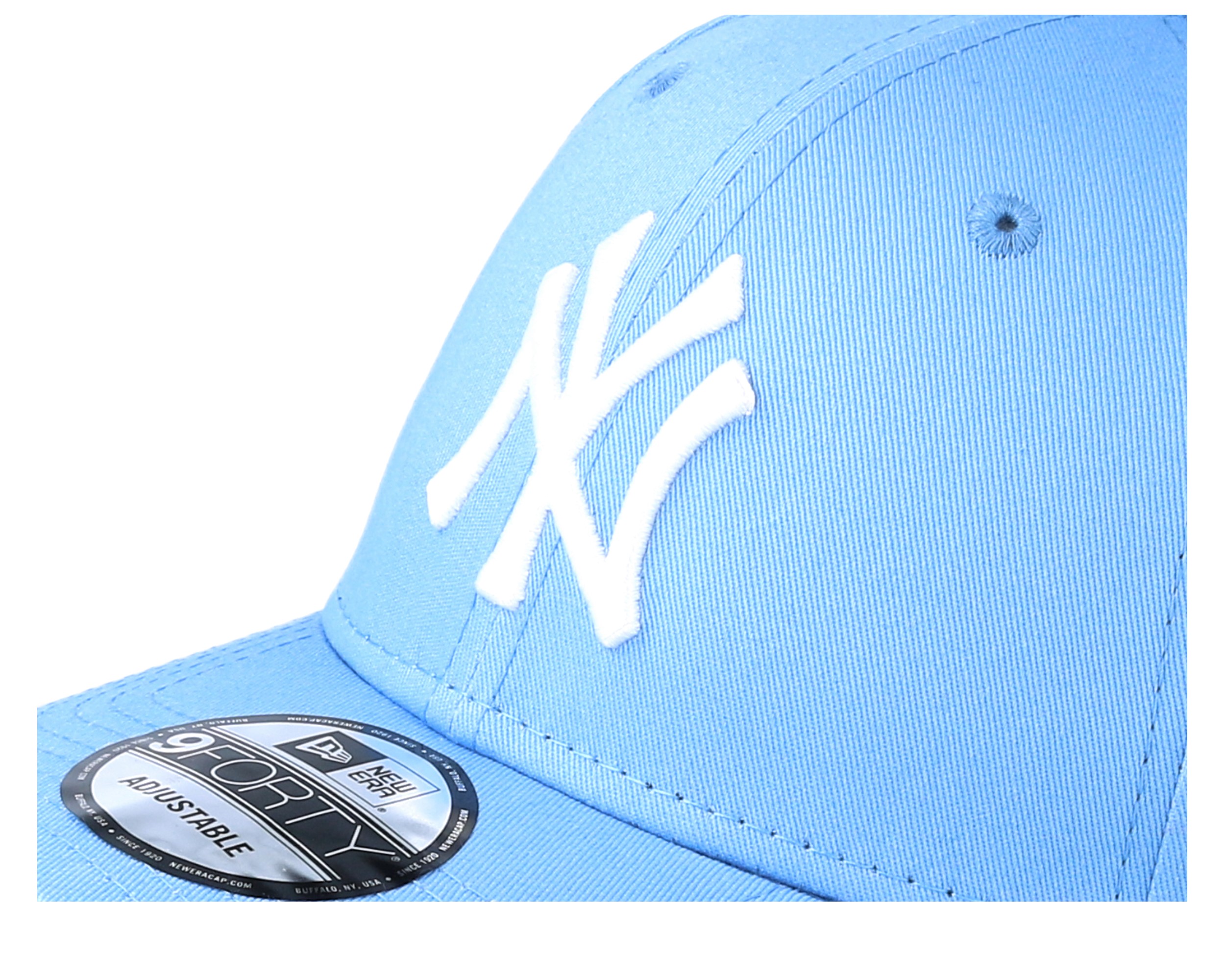 sky blue yankee hat