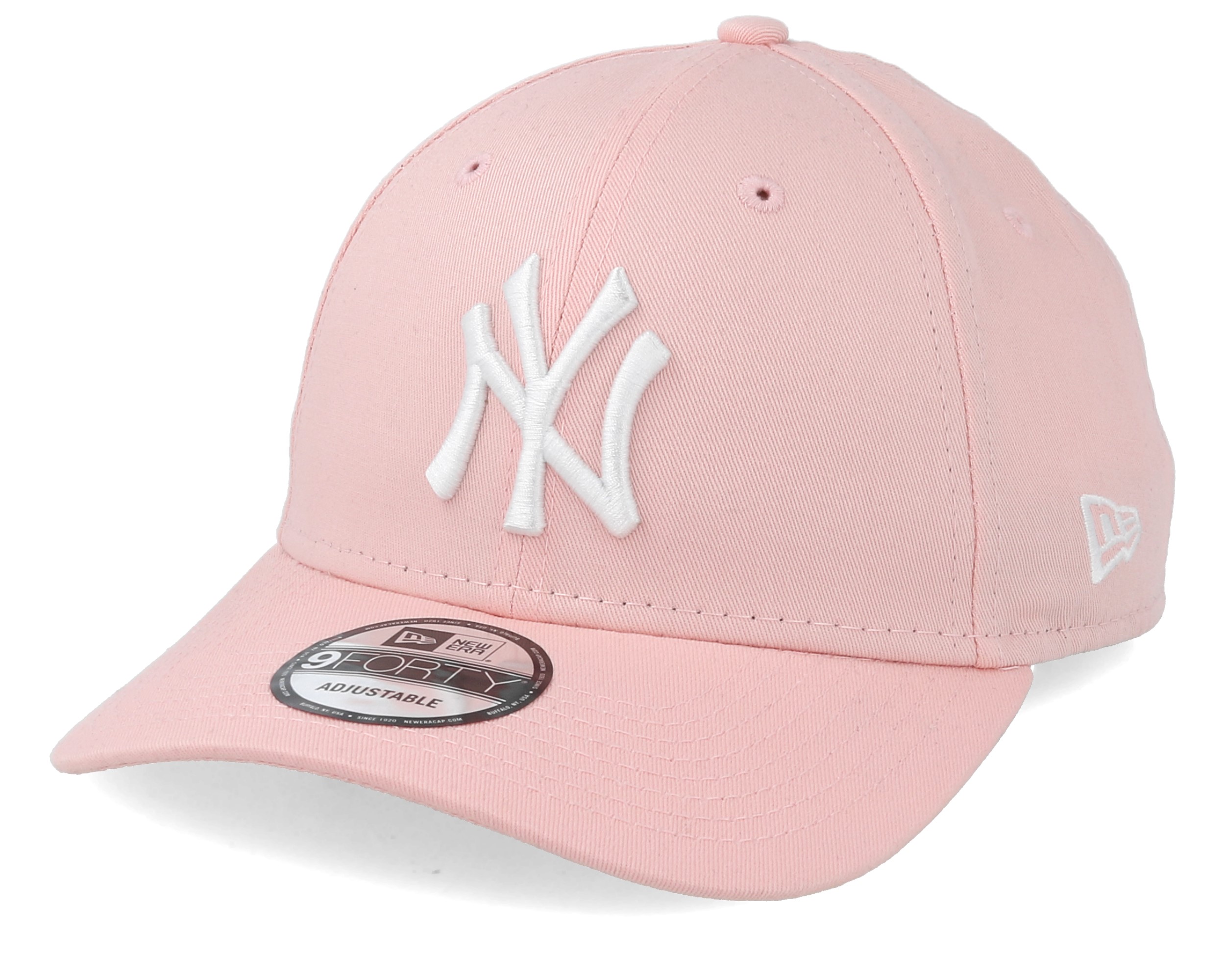 New Era 9FIFTY Low Profile Sunbleach Unstructured Pink Adjustable Baseball Hat 