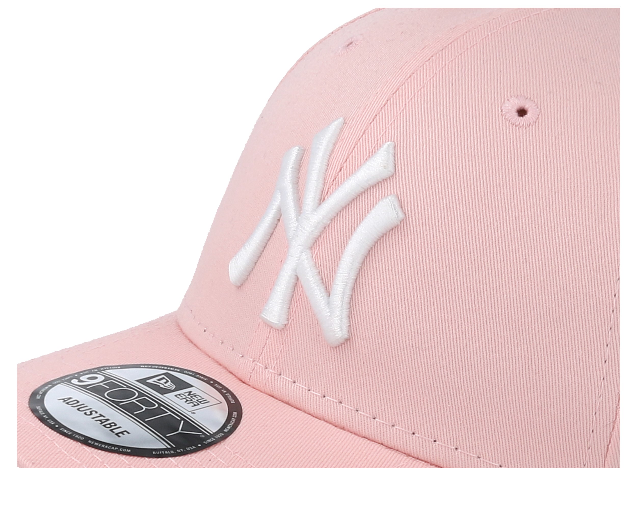 light pink yankees fitted hat