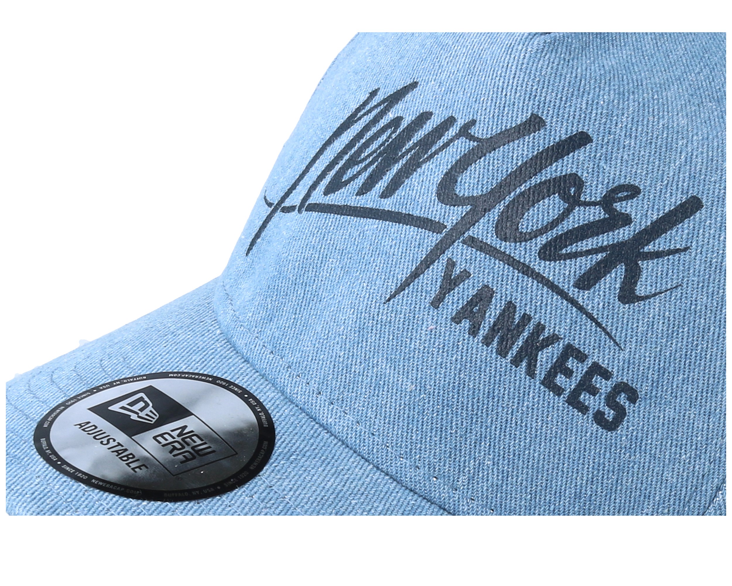 New Era A Frame yankees デニム NEW ERA New Era(ニューエラ) 9FORTY A-FRAME DAMEGED DENIM / A