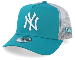 Kids New York Yankees League Essential Teal/White Trucker - New Era