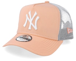 Kids New York Yankees League Essential Peach/White Trucker - New Era
