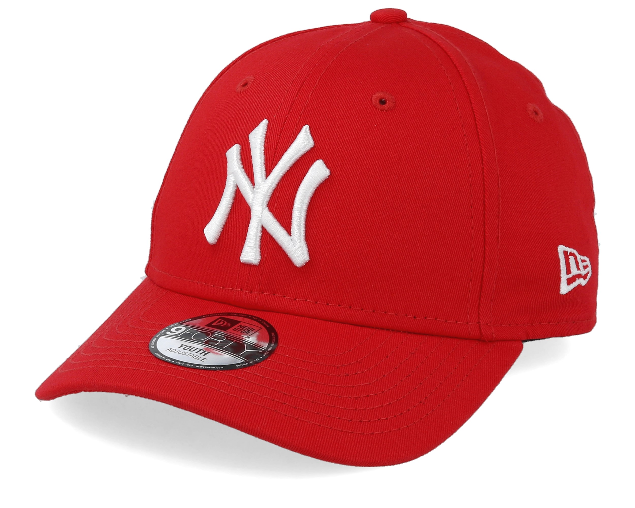 Kids New York Yankees League Essential 9Forty Red/White Adjustable ...